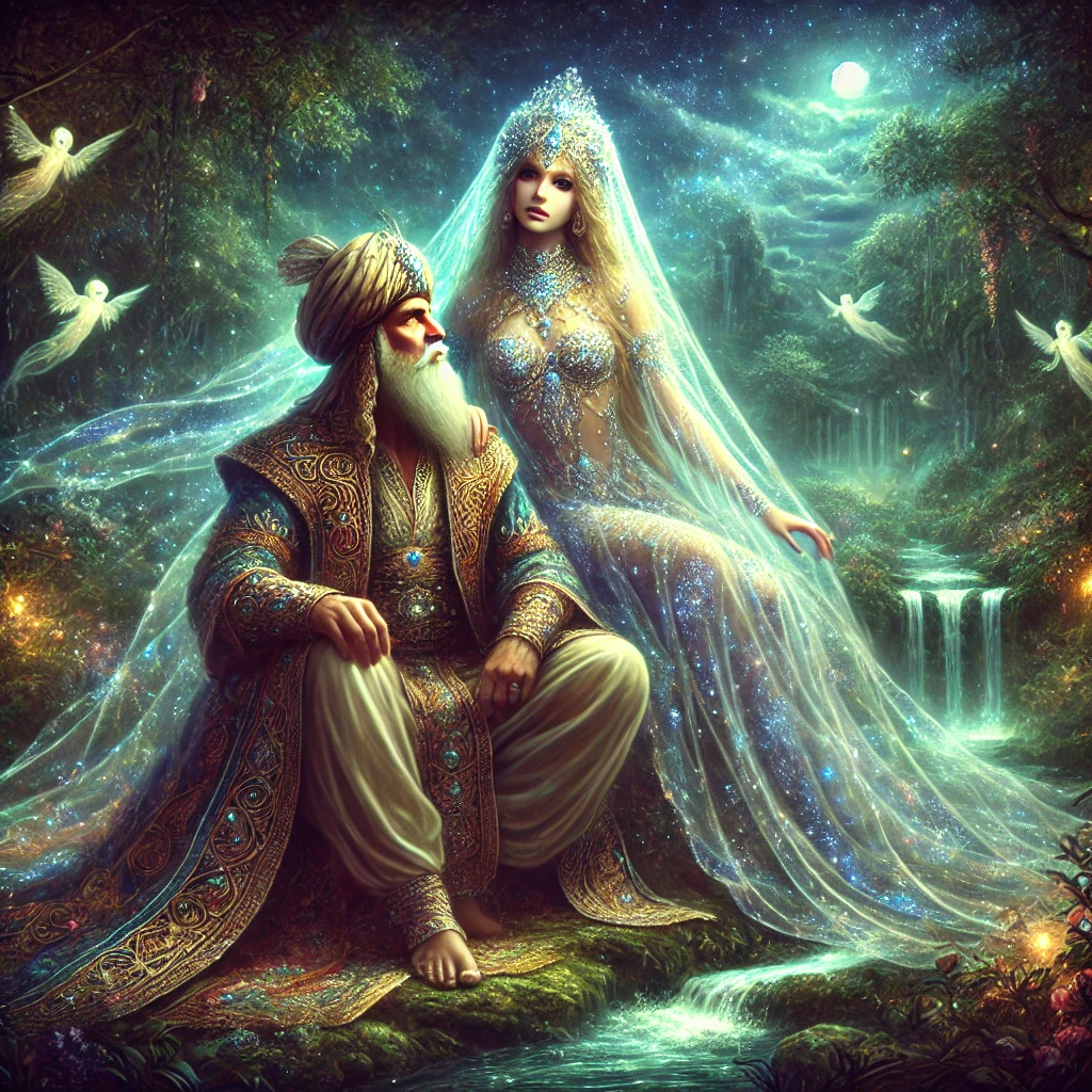 Hassan of Basra, who married a jinn princess